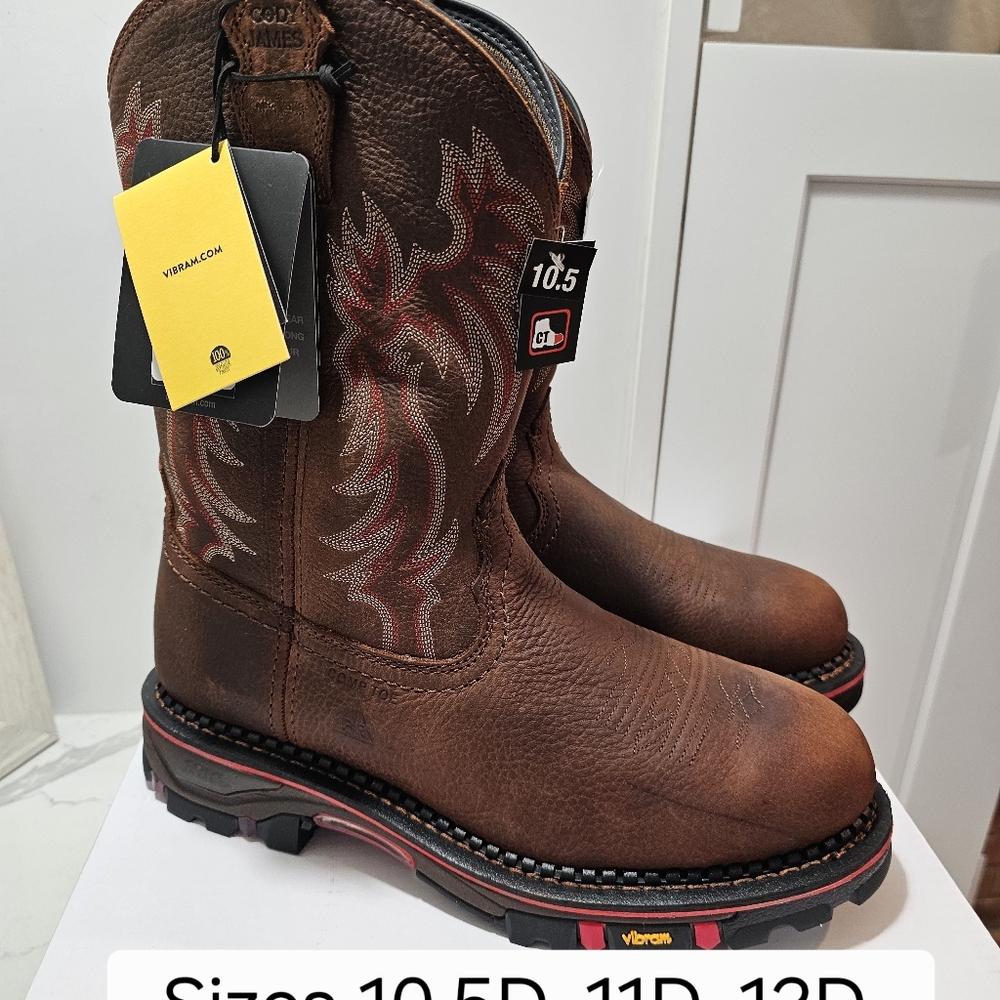 Cody james Composite Toe Work Boots - Picture 8 of 8